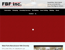 Tablet Screenshot of fbfinc.com